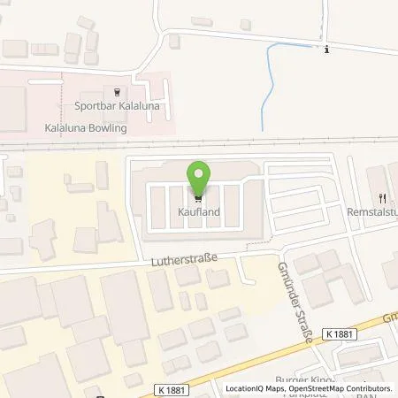 Standortübersicht der Tankstelle Kaufland Dienstleistung GmbH & Co. KG in 73614 Schorndorf