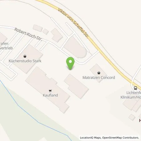 Standortübersicht der Tankstelle Kaufland Dienstleistung GmbH & Co. KG in 96215 Lichtenfels