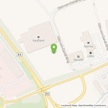 Standortübersicht der Tankstelle Kaufland Dienstleistung GmbH & Co. KG in 94315 Straubing