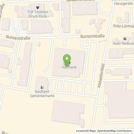 Standortübersicht der Tankstelle Kaufland Dienstleistung GmbH & Co. KG in 59229 Ahlen