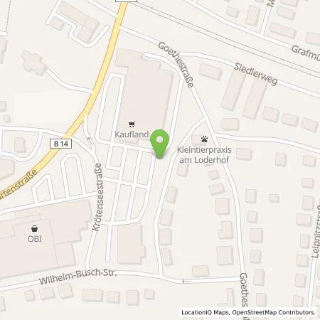 Standortübersicht der Tankstelle Kaufland Dienstleistung GmbH & Co. KG in 92237 Sulzbach-Rosenberg