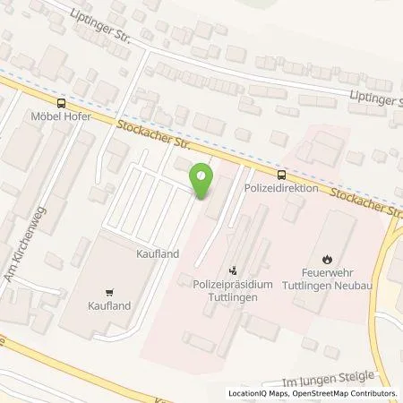 Standortübersicht der Tankstelle Kaufland Dienstleistung GmbH & Co. KG in 78532 Tuttlingen