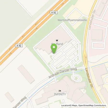 Standortübersicht der Tankstelle Kaufland Dienstleistung GmbH & Co. KG in 85716 Unterschleißheim