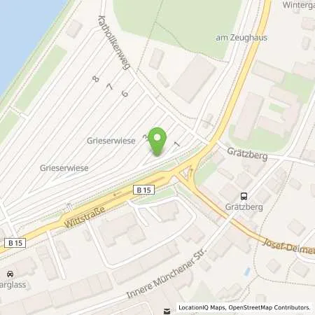 Standortübersicht der Tankstelle Stadtwerke Landshut Kommunaler Eigenbetrieb der Stadt Landshut in 84036 Landshut