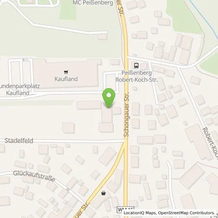 Standortübersicht der Tankstelle Kaufland Dienstleistung GmbH & Co. KG in 82380 Peissenberg
