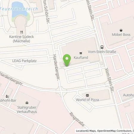 Standortübersicht der Tankstelle Kaufland Dienstleistung GmbH & Co. KG in 03050 Cottbus