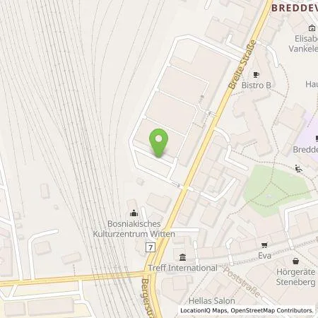 Standortübersicht der Tankstelle Kaufland Dienstleistung GmbH & Co. KG in 58452 Witten