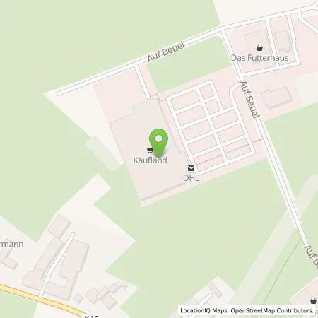 Standortübersicht der Tankstelle Kaufland Dienstleistung GmbH & Co. KG in 52156 Monschau