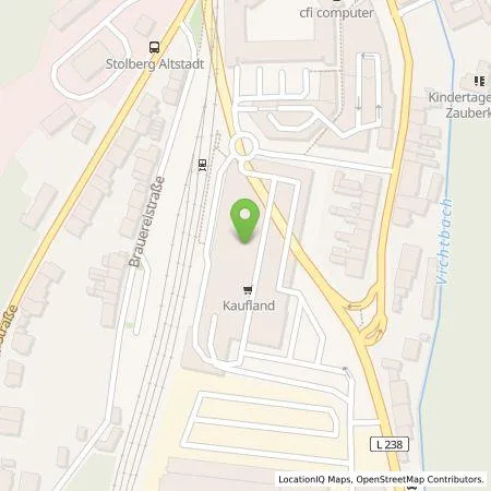 Standortübersicht der Tankstelle Kaufland Dienstleistung GmbH & Co. KG in 52222 Stolberg