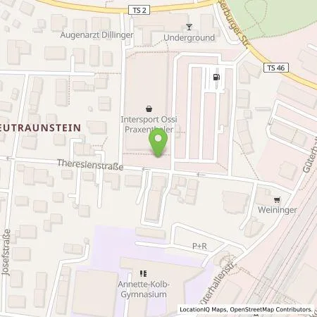 Standortübersicht der Tankstelle Kaufland Dienstleistung GmbH & Co. KG in 83278 Traunstein