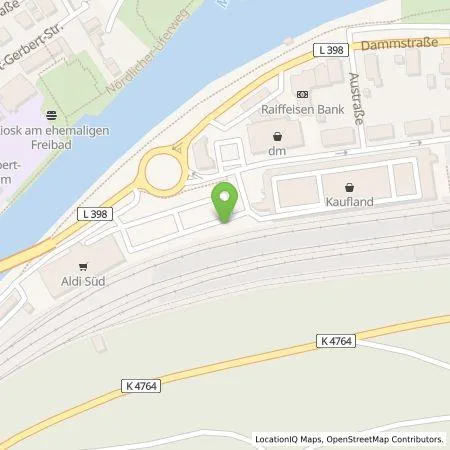 Standortübersicht der Tankstelle Kaufland Dienstleistung GmbH & Co. KG in 72160 Horb am Neckar