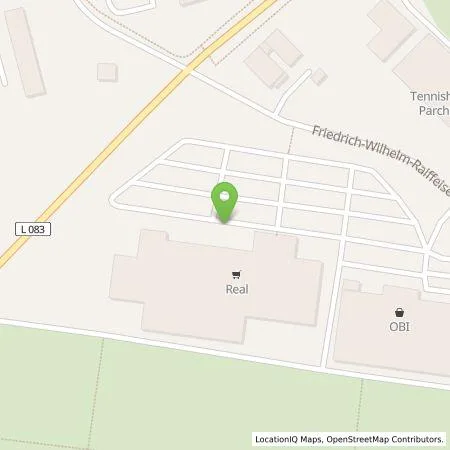 Standortübersicht der Tankstelle Kaufland Dienstleistung GmbH & Co. KG in 19370 Parchim