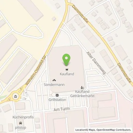 Standortübersicht der Tankstelle Kaufland Dienstleistung GmbH & Co. KG in 53721 Siegburg