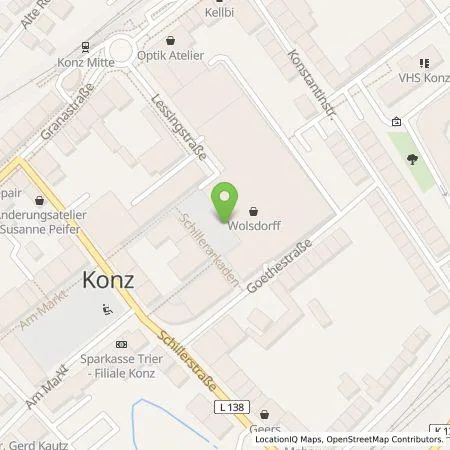 Standortübersicht der Tankstelle Kaufland Dienstleistung GmbH & Co. KG in 54329 Konz