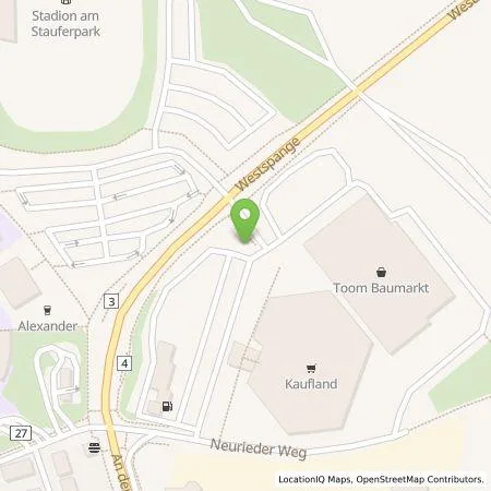 Standortübersicht der Tankstelle Kaufland Dienstleistung GmbH & Co. KG in 86609 Donauwörth