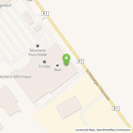 Standortübersicht der Tankstelle Kaufland Dienstleistung GmbH & Co. KG in 24768 Rendsburg