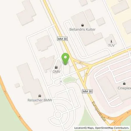 Standortübersicht der Tankstelle EnBW mobility+ AG und Co.KG in 87700 Memmingen