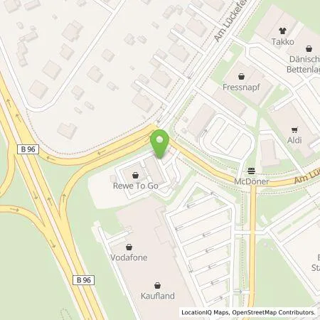 Standortübersicht der Tankstelle BP Europa SE in 15831 Mahlow