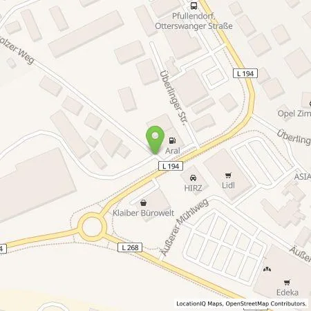 Standortübersicht der Tankstelle BP Europa SE in 88630 Pfullendorf