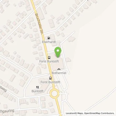 Standortübersicht der Tankstelle BP Europa SE in 76694 Forst