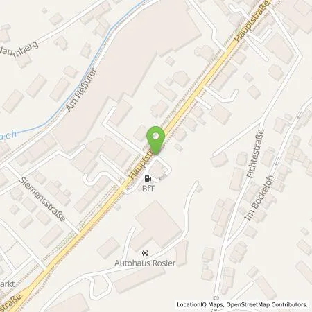 Standortübersicht der Tankstelle BP Europa SE in 58675 Hemer