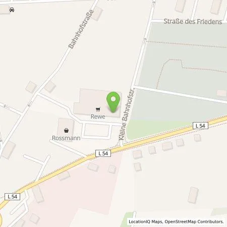 Standortübersicht der Tankstelle BP Europa SE in 03226 Vetschau/Spreewald