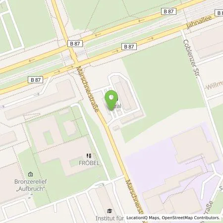 Standortübersicht der Tankstelle BP Europa SE in 04109 Leipzig