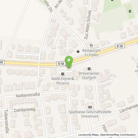 Standortübersicht der Tankstelle BP Europa SE in 46569 Hünxe