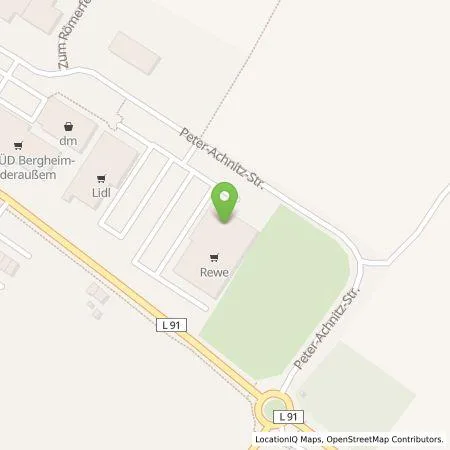 Standortübersicht der Tankstelle BP Europa SE in 50129 Bergheim