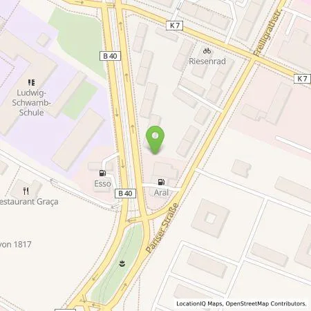 Standortübersicht der Tankstelle BP Europa SE in 55131 Mainz