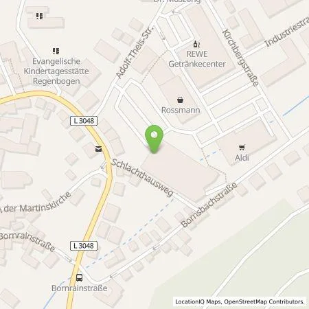 Standortübersicht der Tankstelle BP Europa SE in 35075 Gladenbach