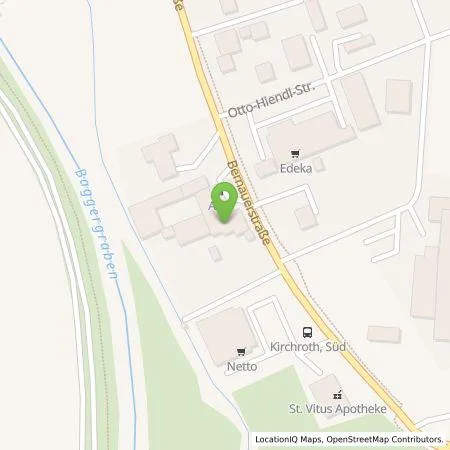 Standortübersicht der Tankstelle BP Europa SE in 94356 Kirchroth