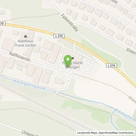 Standortübersicht der Tankstelle Shell Deutschland GmbH in 75236 Kämpfelbach-Ersingen