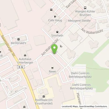 Standortübersicht der Tankstelle Shell Deutschland GmbH in 88239 Wangen im Allgäu