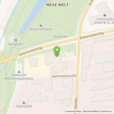 Standortübersicht der Tankstelle e-con AG in 87700 Memmingen