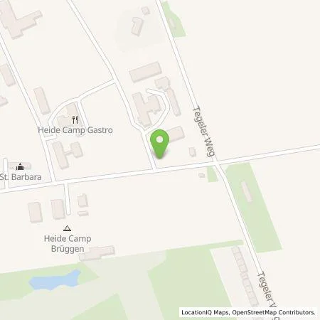 Standortübersicht der Tankstelle Gemeindewerke Brüggen GmbH in 41379 Brüggen