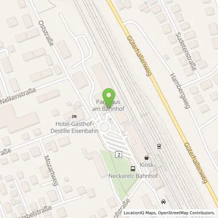 Standortübersicht der Tankstelle Stadtwerke Mosbach GmbH in 74821 Mosbach