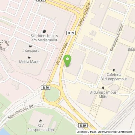 Standortübersicht der Tankstelle SMATRICS GmbH & Co KG in 74076 Heilbronn