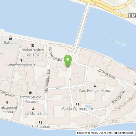 Standortübersicht der Tankstelle SMATRICS GmbH & Co KG in 94032 Passau