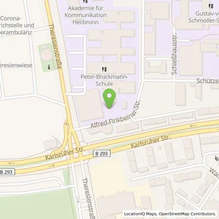 Standortübersicht der Tankstelle SMATRICS GmbH & Co KG in 74072 Heilbronn