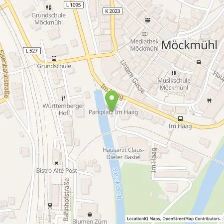 Standortübersicht der Tankstelle SMATRICS GmbH & Co KG in 74219 Möckmühl