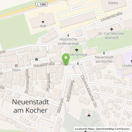 Standortübersicht der Tankstelle SMATRICS GmbH & Co KG in 74198 Neuenstadt am Kocher