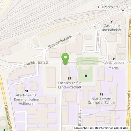 Standortübersicht der Tankstelle SMATRICS GmbH & Co KG in 74072 Heilbronn