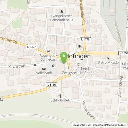Standortübersicht der Tankstelle SMATRICS GmbH & Co KG in 71229 Leonberg