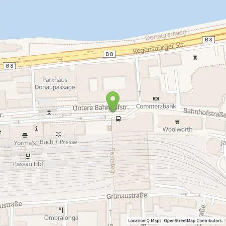Standortübersicht der Tankstelle SMATRICS GmbH & Co KG in 94032 Passau