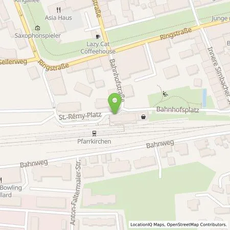 Standortübersicht der Tankstelle Stadtwerke Pfarrkirchen in 84347 Pfarrkirchen