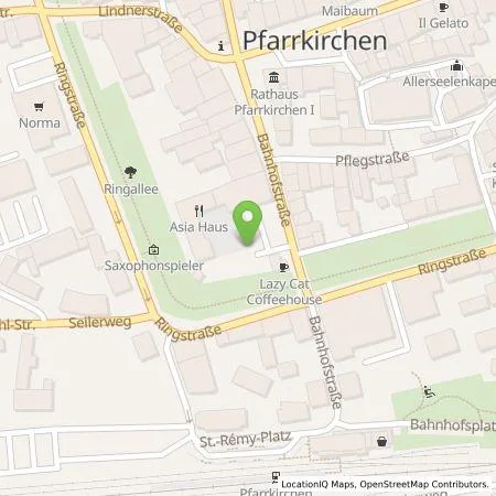 Standortübersicht der Tankstelle Stadtwerke Pfarrkirchen in 84347 Pfarrkirchen