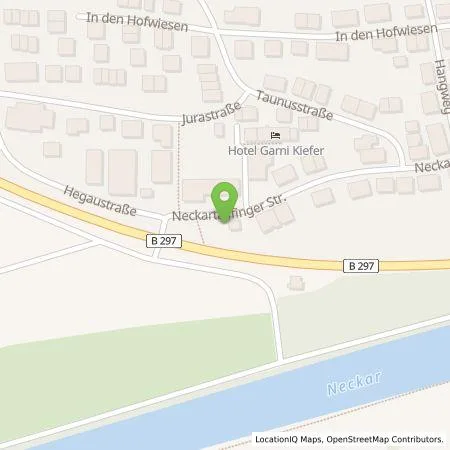 Standortübersicht der Tankstelle Nürtingen Beteiligung GmbH in 72622 Nürtingen