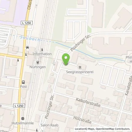 Standortübersicht der Tankstelle Nürtingen Beteiligung GmbH in 72622 Nürtingen