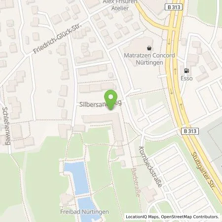 Standortübersicht der Tankstelle Nürtingen Beteiligung GmbH in 72622 Nürtingen